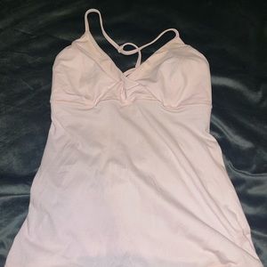 pink lululemon tank